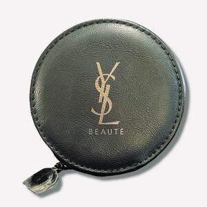 NWOT YSL Beaute Round Coin Pouch Black VIP Gift